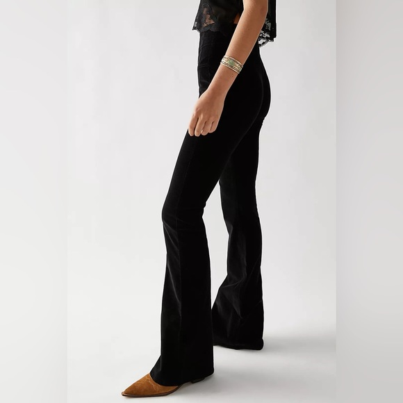 NWT Free people We the free Jayde high rise corduroy flare pants 25 - Picture 5 of 13